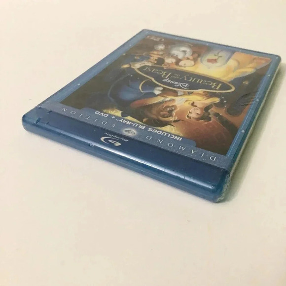 Beauty  and the Beast Blu-ray DVD 3 Disc Set Diamond Edition Sealed - Picture 5 of 13